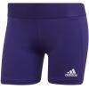 imageadidas Womens Techfit Volleyball ShortsTeam Colleg PurpleWhite