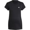 imageadidas Womens Designed 2 Move Sport TShirt MaternityBlackWhite