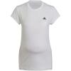 imageadidas Womens Designed 2 Move Sport TShirt MaternityWhiteBlack