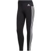 imageadidas Womens Essentials 3Stripe Tights BlackWhite Medium