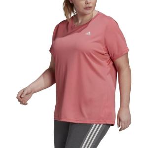 imageadidas Womens Aeroready Designed 2 Move Sport TeeHazy RoseWhite