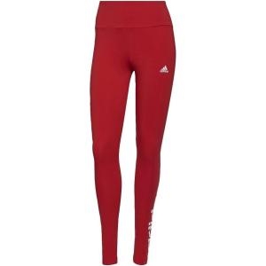 imageadidas Womens Loungewear Essentials HighWaisted Logo LeggingsVivid RedWhite