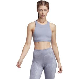 imageadidas Womens Running Medium Support BraSilver Violet