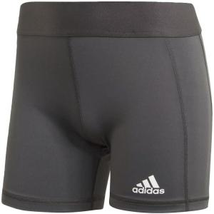 imageadidas Womens Techfit Volleyball ShortsTeam Dark GreyWhite