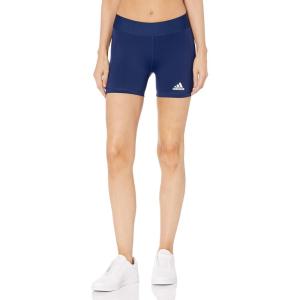 imageadidas Womens Techfit Volleyball ShortsTeam Navy BlueWhite