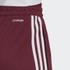 imageadidas Womens Aeroready Sereno Slim TaperedCut 3Stripes PantsVictory CrimsonWhite