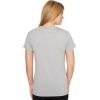 imageadidas Womens Badge of Sport Classic TeeMedium Grey HeatherBlue