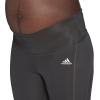 imageadidas Womens Designed 2 Move 78 Sport Tights MaternityGreyBlack