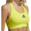 imageadidas Womens Dont Rest Alphaskin Padded BraAcid YellowBlack