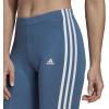imageadidas Womens Essentials 3Stripes Bike ShortsAltered BlueWhite