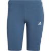imageadidas Womens Essentials 3Stripes Bike ShortsAltered BlueWhite