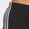 imageadidas Womens Essentials 3Stripes Bike ShortsBlackWhite