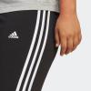 imageadidas Womens Essentials 3Stripes Bike ShortsBlackWhite