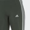 imageadidas Womens Essentials 3Stripes Bike ShortsGreen Oxidewhite