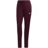 imageadidas Womens Aeroready Sereno Slim TaperedCut 3Stripes PantsVictory CrimsonWhite