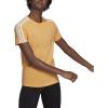 imageadidas Womens Essentials Slim 3Stripes TeeHazy OrangeWhite