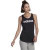 imageadidas Womens Essentials Loose Logo Tank TopBlackWhite