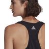 imageadidas Womens Essentials Loose Logo Tank TopBlackWhite