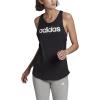 imageadidas Womens Essentials Loose Logo Tank TopBlackWhite