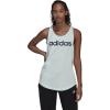 imageadidas Womens Essentials Loose Logo Tank TopIce MintInk