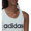 imageadidas Womens Essentials Loose Logo Tank TopIce MintInk