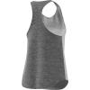 imageadidas Womens Essentials Loose Logo Tank TopMedium Grey HeatherPrism Pink