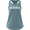 imageadidas Womens Essentials Loose Logo Tank TopMint TonWhite