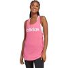 imageadidas Womens Essentials Loose Logo Tank TopPulse MagentaWhite