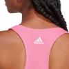 imageadidas Womens Essentials Loose Logo Tank TopPulse MagentaWhite