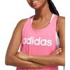 imageadidas Womens Essentials Loose Logo Tank TopPulse MagentaWhite