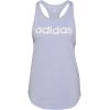 imageadidas Womens Essentials Loose Logo Tank TopViolet ToneWhite