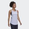 imageadidas Womens Essentials Loose Logo Tank TopViolet ToneWhite