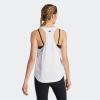 imageadidas Womens Essentials Loose Logo Tank TopWhiteBlack