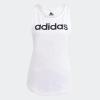 imageadidas Womens Essentials Loose Logo Tank TopWhiteBlack