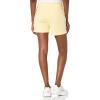 imageadidas Womens Essentials Slim 3Stripes ShortsAlmost YellowWhite