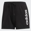 imageadidas Womens Essentials Slim 3Stripes ShortsCore BlackWhite