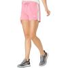 imageadidas Womens Essentials Slim 3Stripes ShortsRose ToneWhite