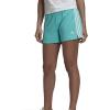 imageadidas Womens Essentials Slim 3Stripes ShortsSemi Mint RushWhite