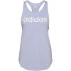 imageadidas Womens Essentials Loose Logo Tank TopViolet ToneWhite