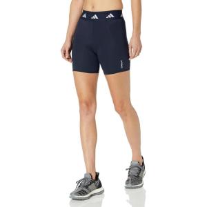 imageadidas Womens Techfit 3 Inch Short TightsInkInk