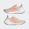 imageadidas Womens Ultraboost 22 Running ShoeAluminaBeam OrangeBlack