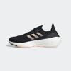 imageadidas Womens Ultraboost 22 Running ShoeBlackClear OrangeCrystal White