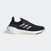 imageadidas Womens Ultraboost 22 Running ShoeBlackClear OrangeCrystal White