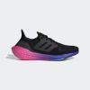 imageadidas Womens Ultraboost 22 Running ShoeBlackPinkPurple