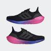 imageadidas Womens Ultraboost 22 Running ShoeBlackPinkPurple