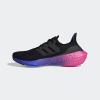 imageadidas Womens Ultraboost 22 Running ShoeBlackPinkPurple