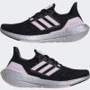 imageadidas Womens Ultraboost 22 Running ShoeCore BlackBliss LilacAlmost Pink