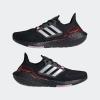 imageadidas Womens Ultraboost 22 Running ShoeCore BlackMatte SilverBeam Pink