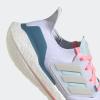 imageadidas Womens Ultraboost 22 Running ShoeWhiteGreyAlmost Blue