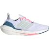 imageadidas Womens Ultraboost 22 Running ShoeWhiteGreyAlmost Blue